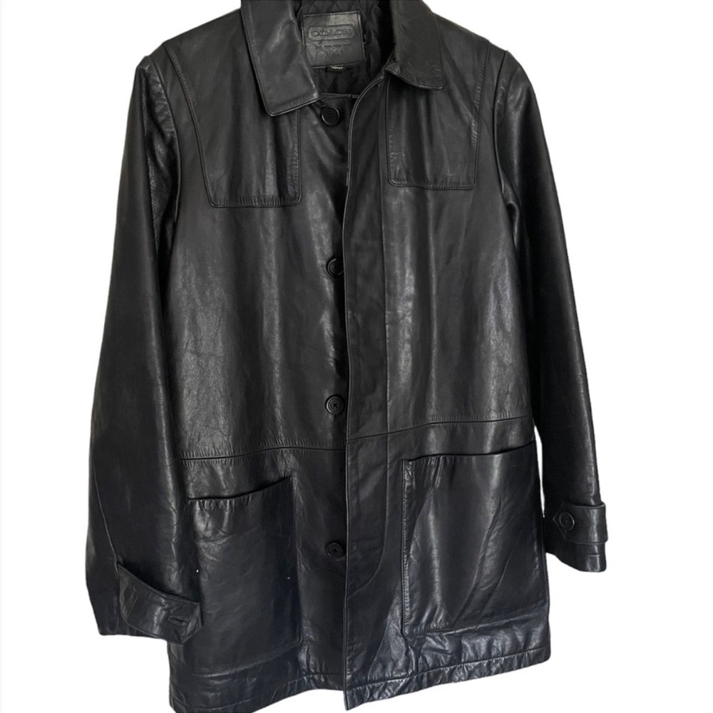 Coach Genuine Leather Jacket/Coat